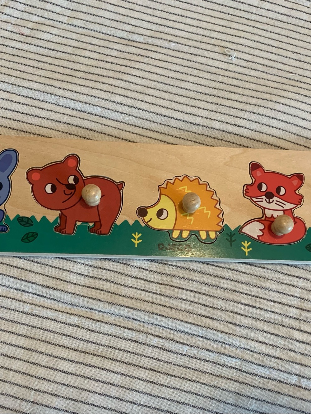 Wooden Animal Peg Puzzle